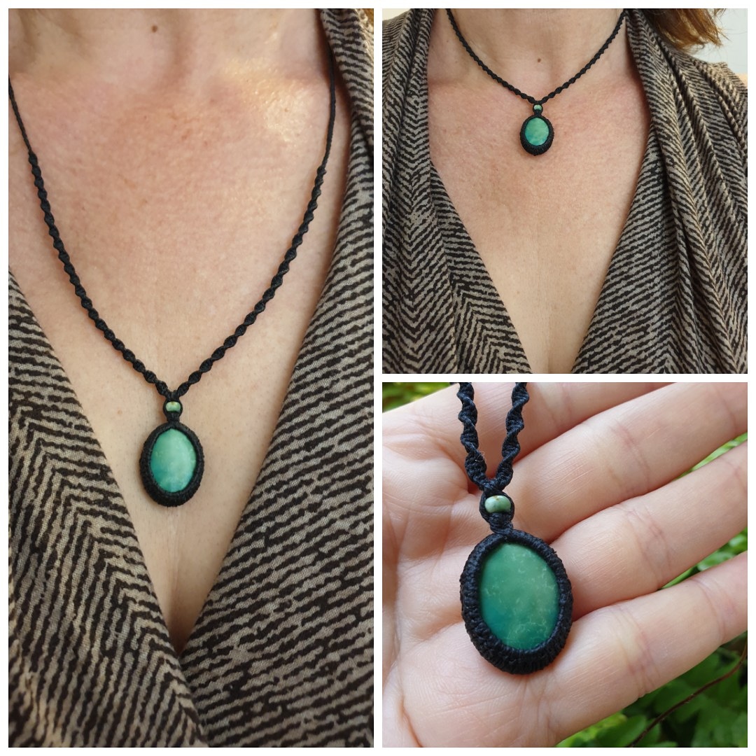 שרשרת מקרמה אבן טורקיז טיבטי נמכרה