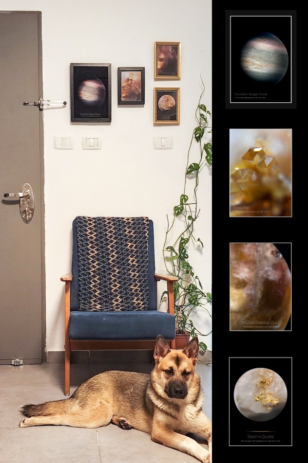 פוסטרים, גלויות, צילומי קריסטלים